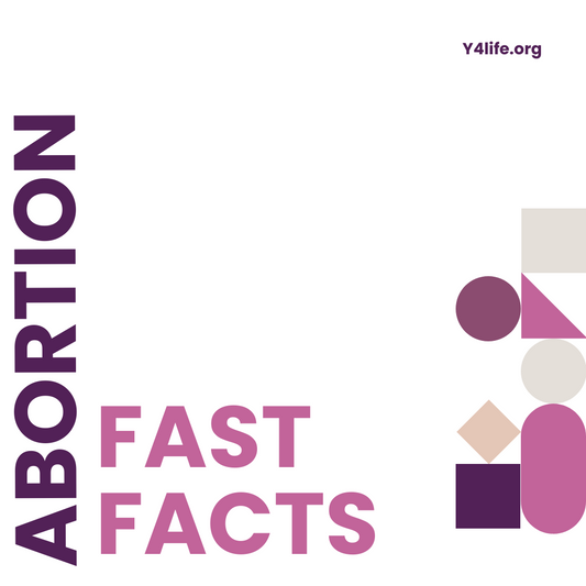 Abortion Fast Facts Y4Life Infographic