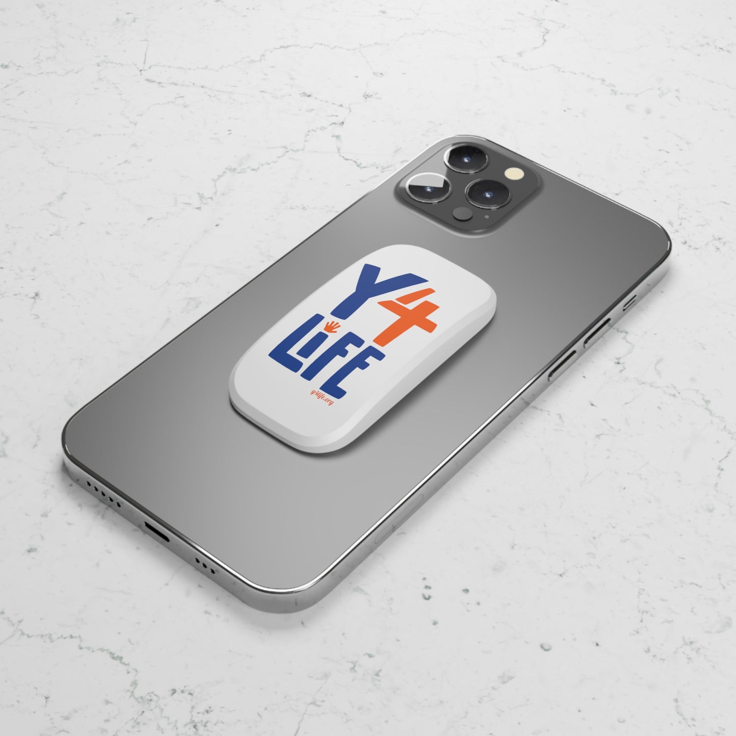 Y4Life Logo | Phone Click-On Grip