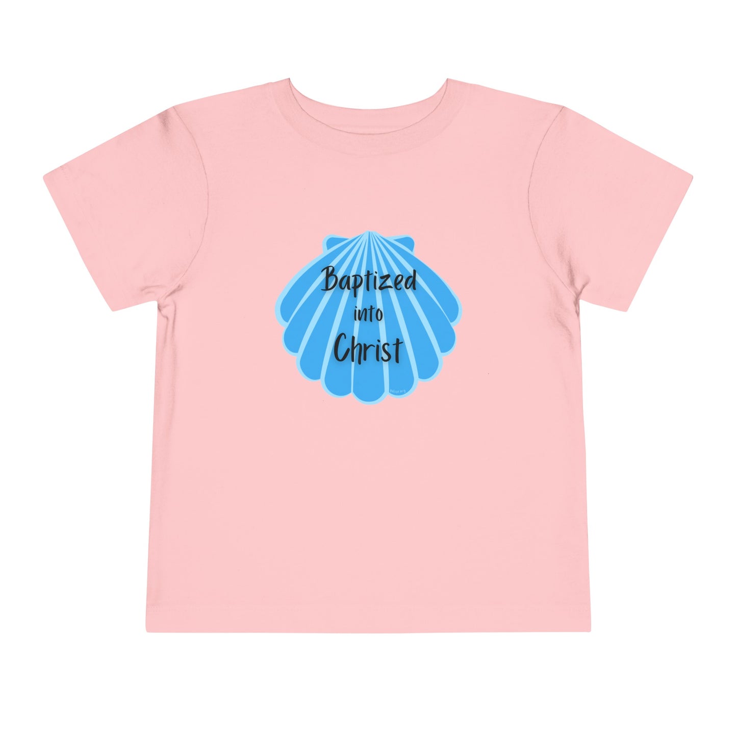 "Baptized into Christ" Toddler Short Sleeve Tee