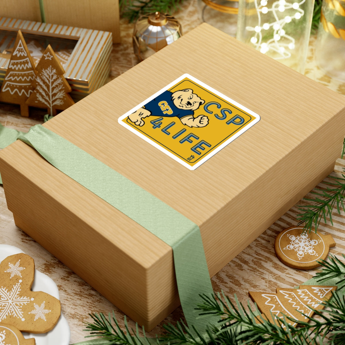 CSP 4 Life Square Team Sticker