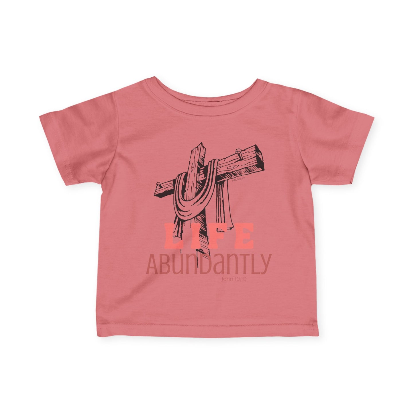 Life Abundantly Monochrome Infant Fine Jersey Tee
