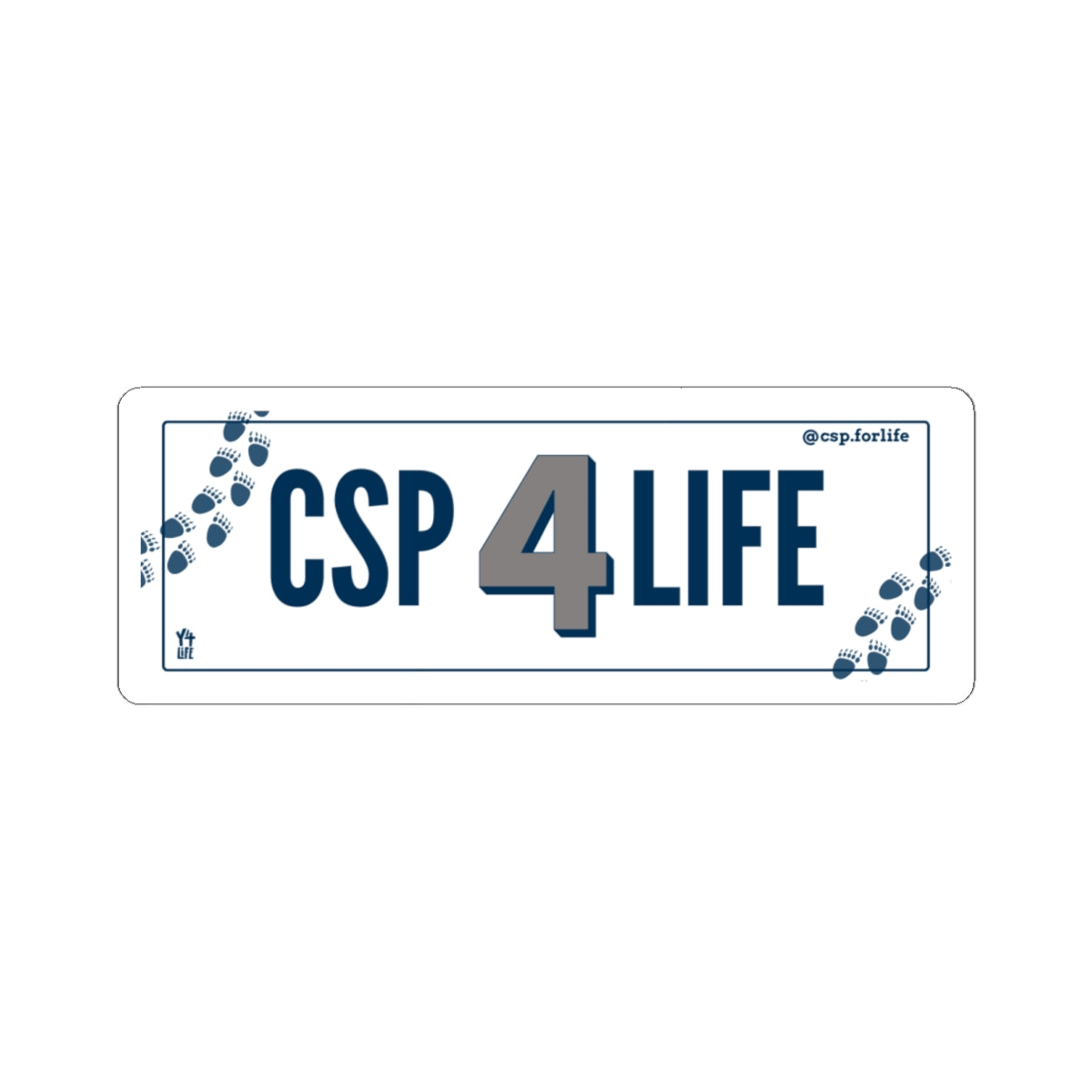 CSP 4 Life Team Bumper Sticker