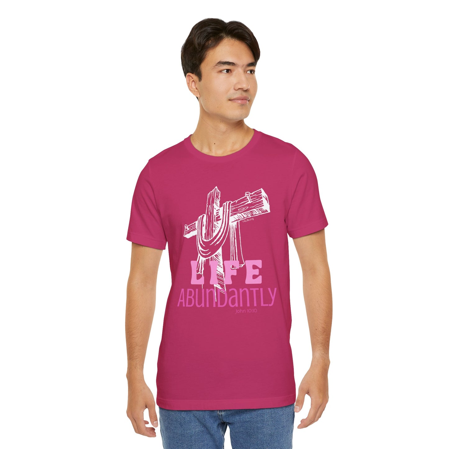 Life Abundantly Monochrome Short Sleeve Tee
