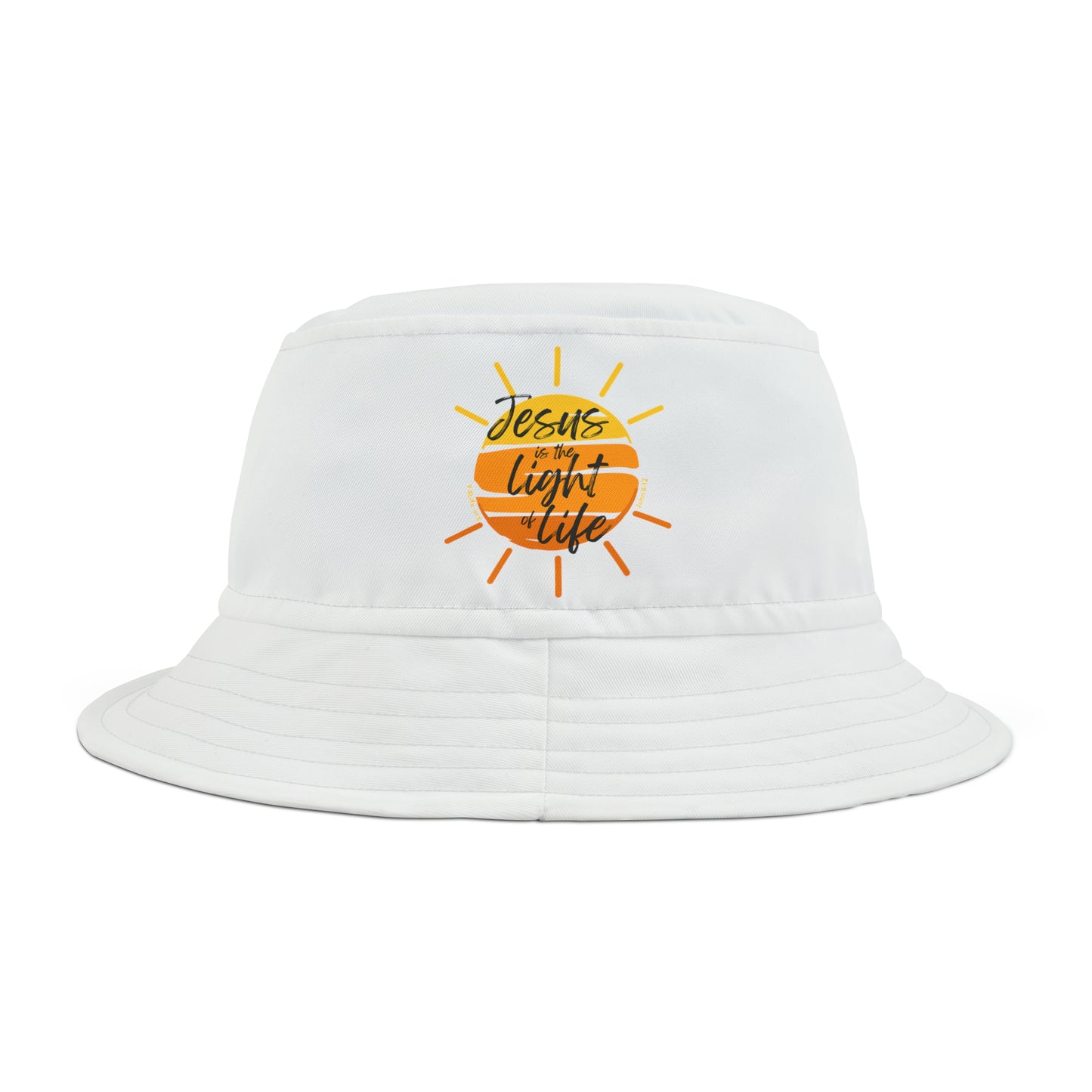 John 8:12 Bucket Hat