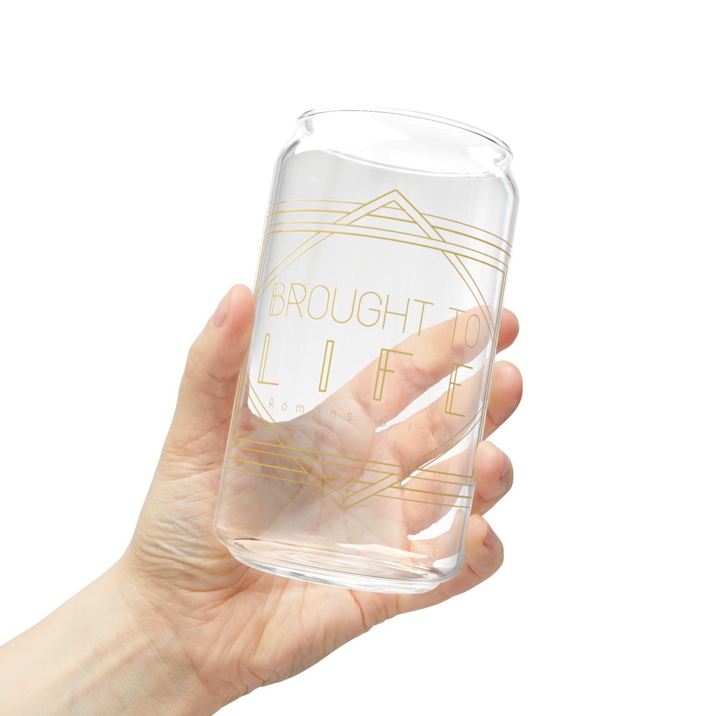 Brought to Life 16oz Sipper Glass