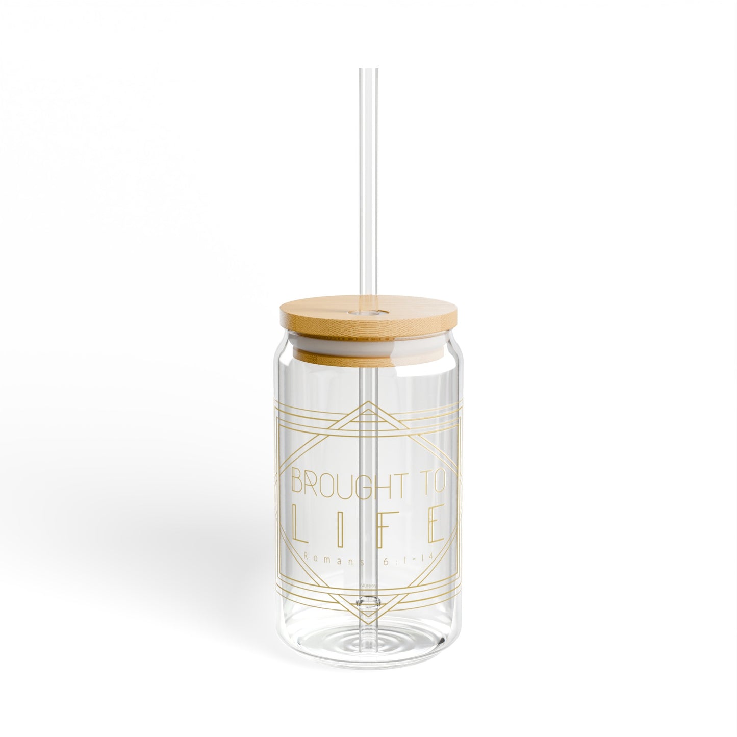 Brought to Life 16oz Sipper Glass