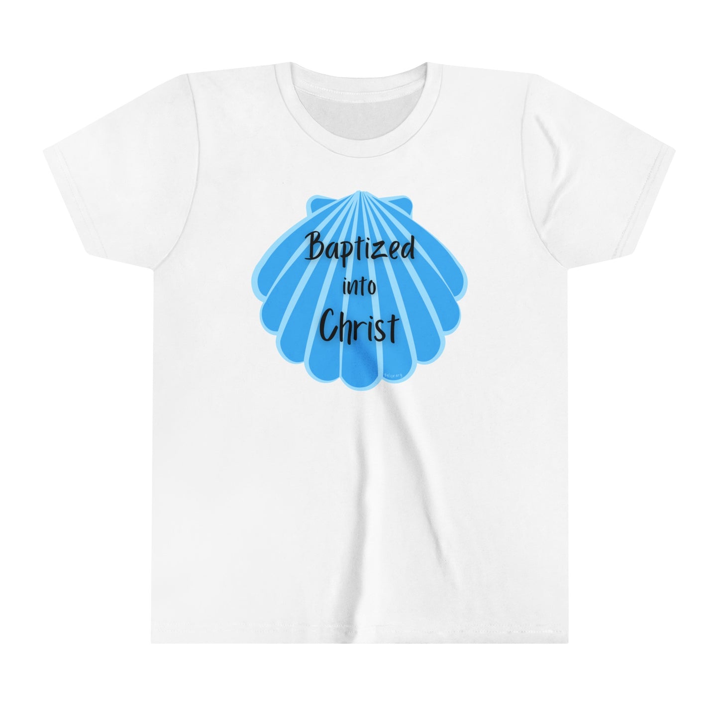 "Baptized into Christ" Youth Short Sleeve Tee