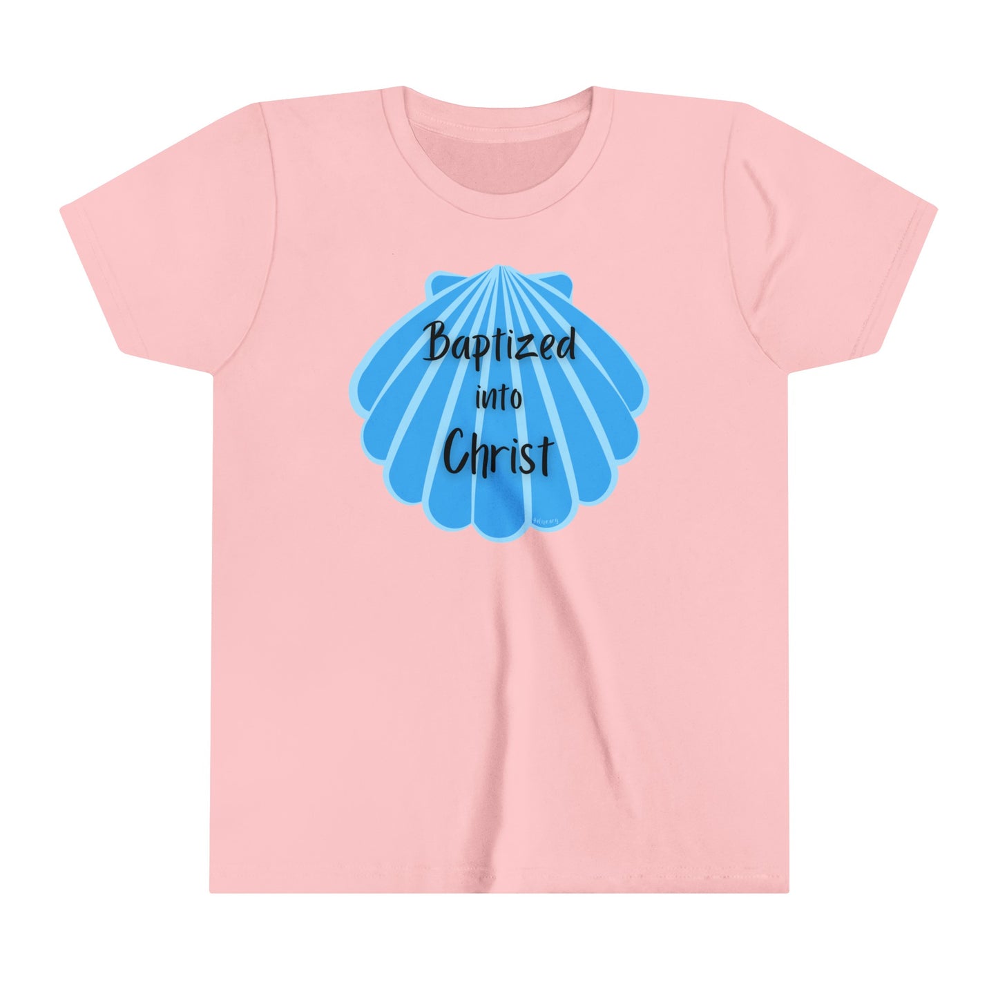 "Baptized into Christ" Youth Short Sleeve Tee