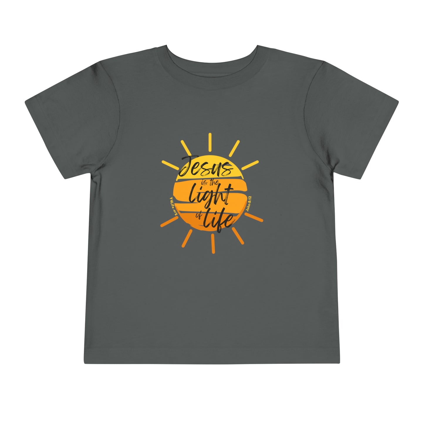 John 8:12 Toddler Short Sleeve Tee
