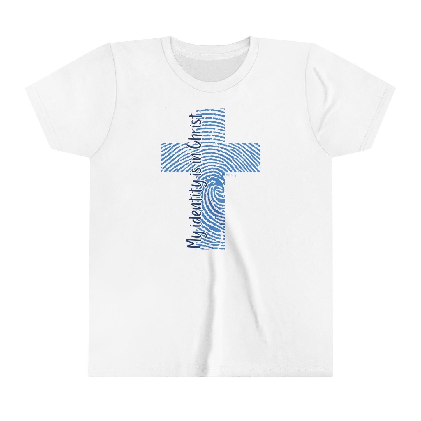 "My Identity is in Christ" Youth Short Sleeve Tee