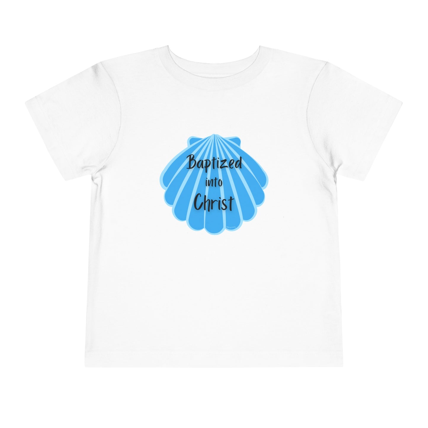 "Baptized into Christ" Toddler Short Sleeve Tee