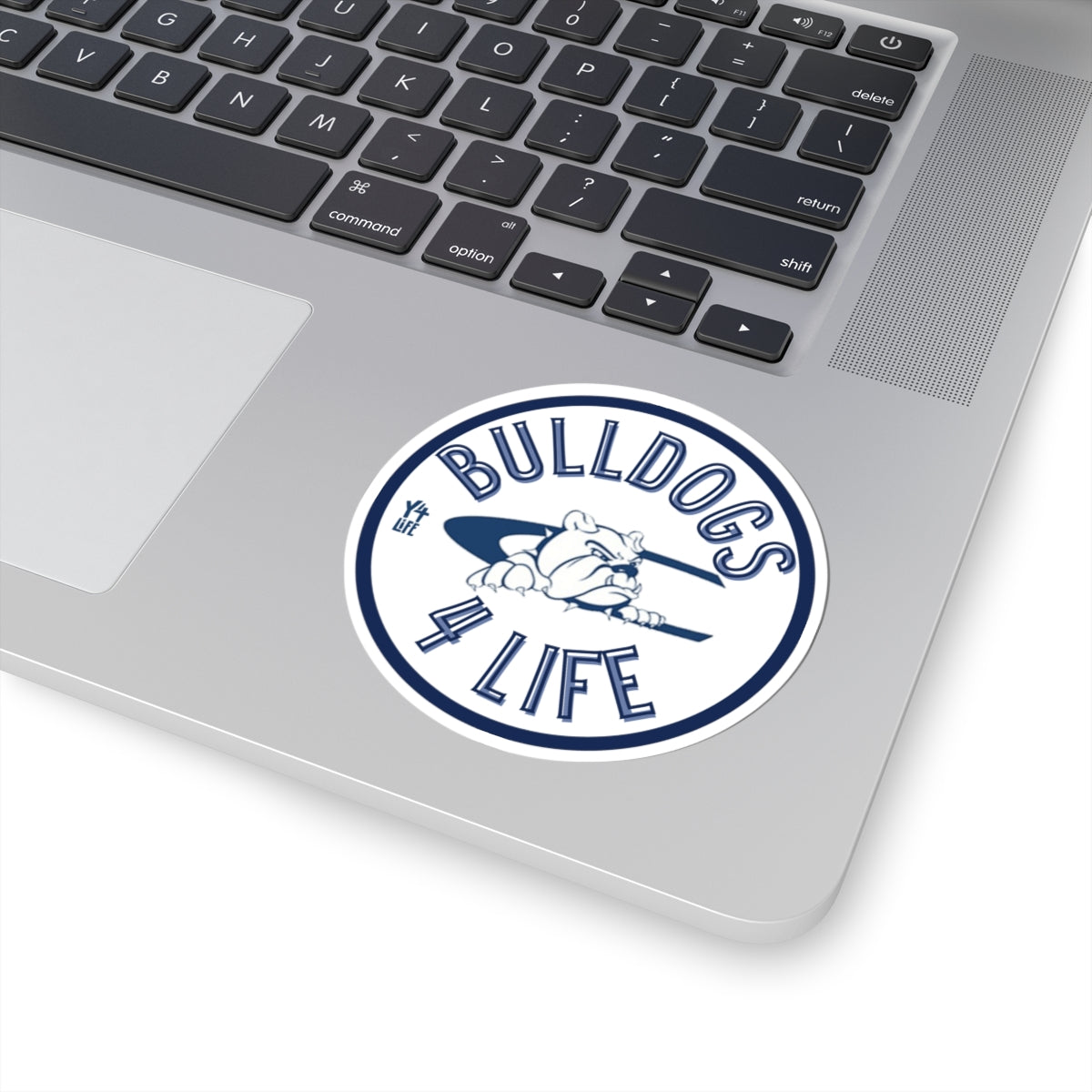 Bulldogs 4 Life Round Team Sticker