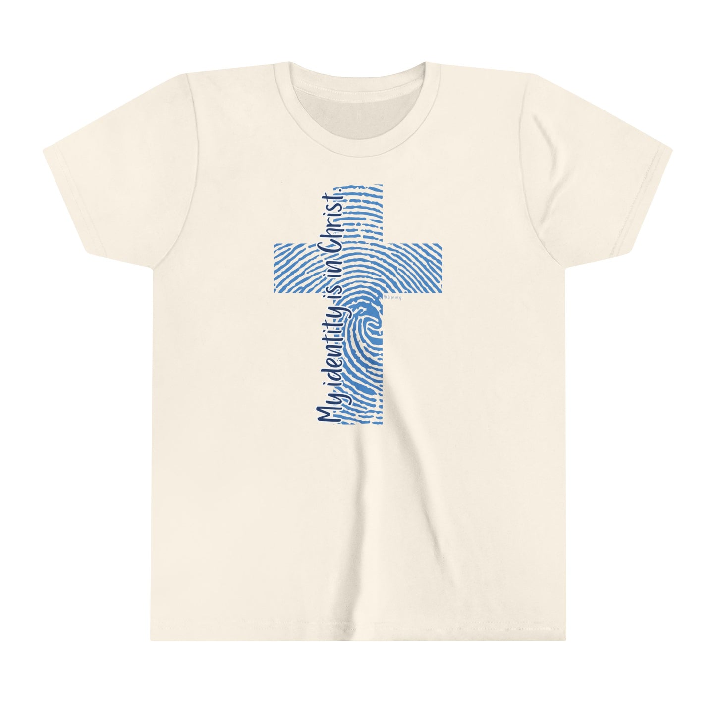 "My Identity is in Christ" Youth Short Sleeve Tee
