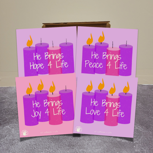 Lil' Lutherans 4 Life - "Jesus Brings Life" Set