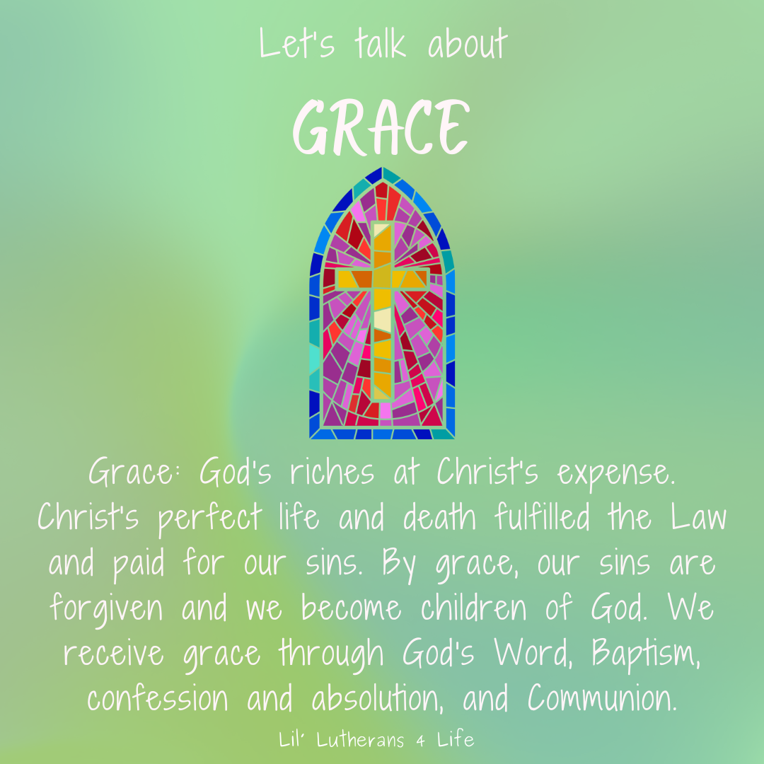 Lil' Lutherans 4 Life - "Words in Church" Set