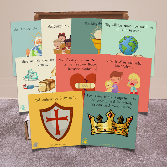Lil' Lutherans 4 Life - "Lord's Prayer" Set