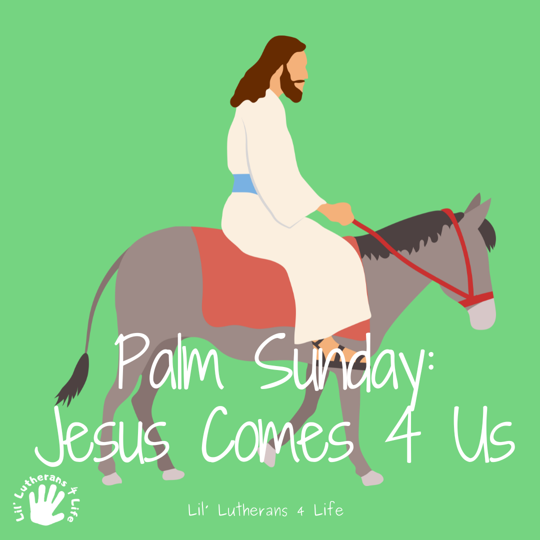 Lil' Lutherans 4 Life - "Jesus 4 Us" Set