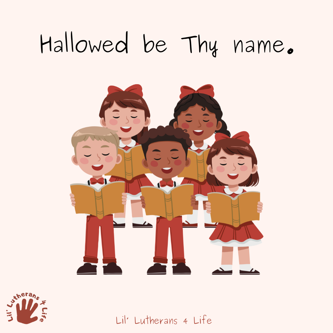 Lil' Lutherans 4 Life - "Lord's Prayer" Set