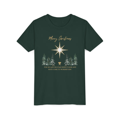 Merry Christmas Youth Short Sleeve Tee