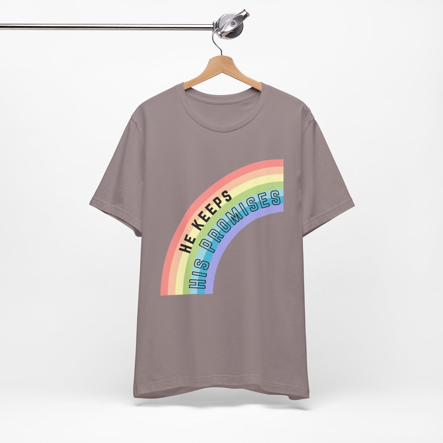 "He Keeps His Promises" Unisex Jersey Short Sleeve Tee