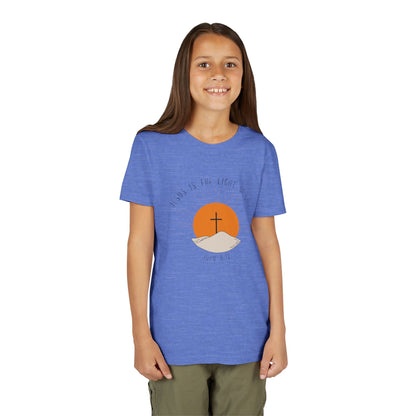 John 8:12 Youth Short Sleeve Tee