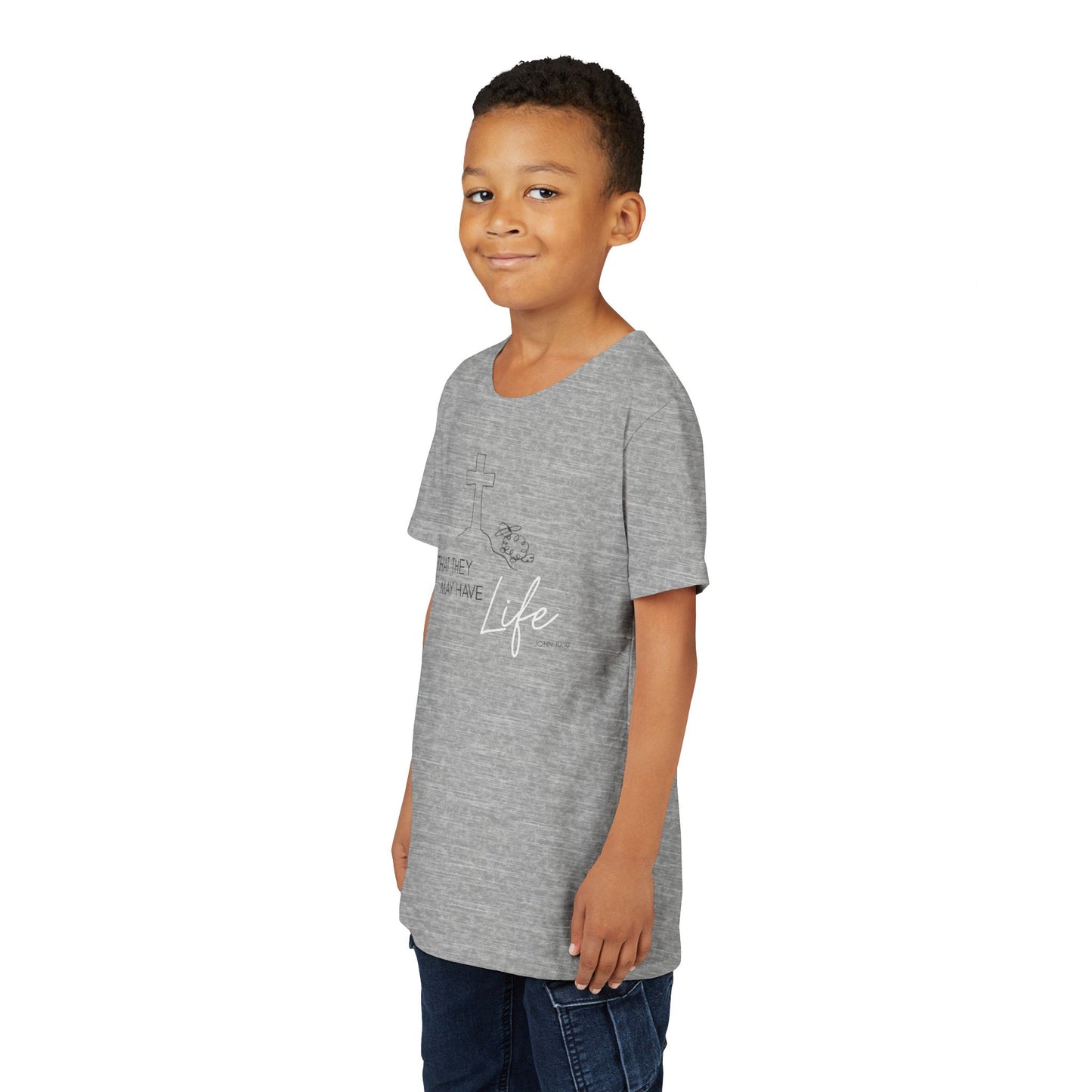 That They May Have Life Youth Short Sleeve Tee