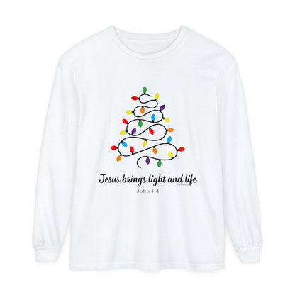 Jesus Brings Light and Life Long Sleeve Tee