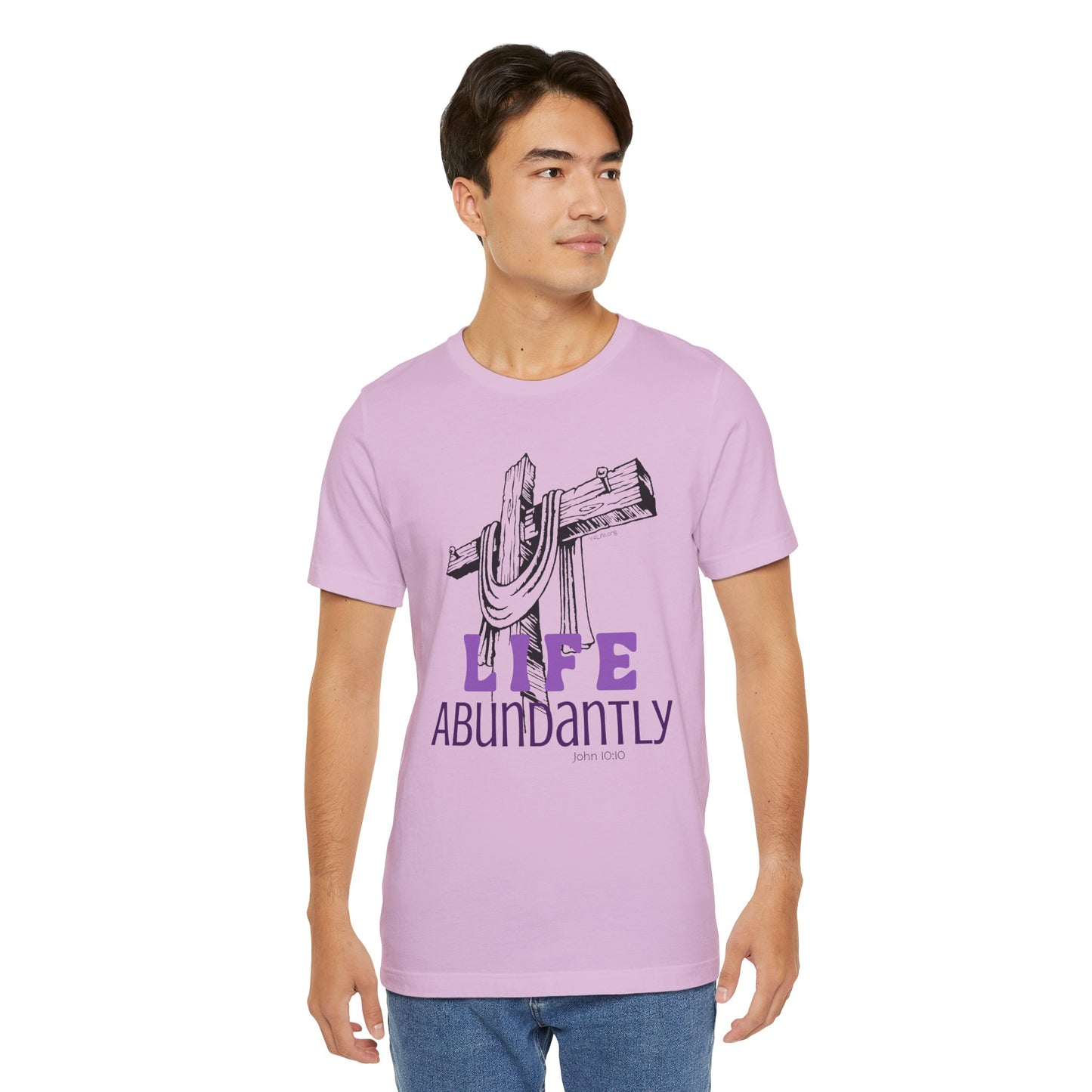 Life Abundantly Monochrome Short Sleeve Tee