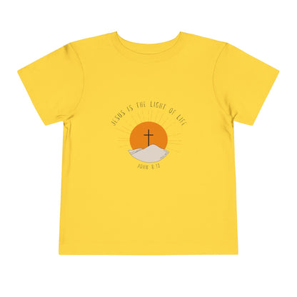John 8:12 Toddler Short Sleeve Tee
