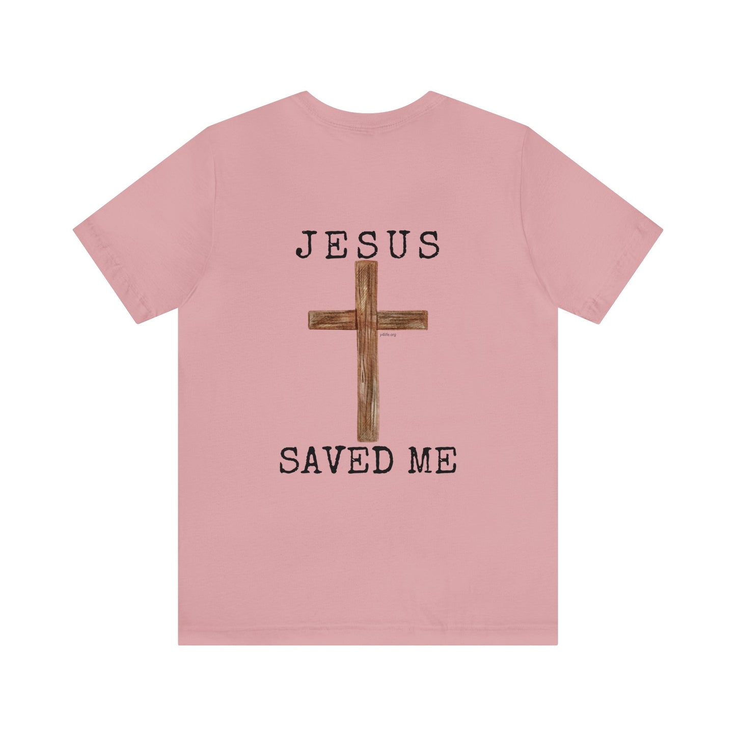 Jesus Saved Me Unisex Jersey Short Sleeve Tee