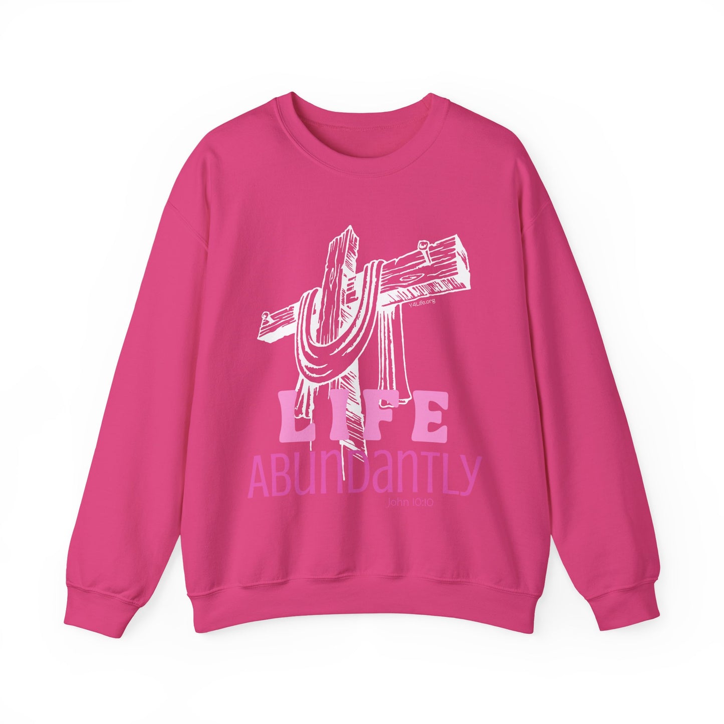 Life Abundantly Monochrome Crewneck Sweatshirt