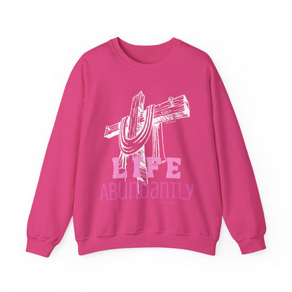 Life Abundantly Monochrome Crewneck Sweatshirt