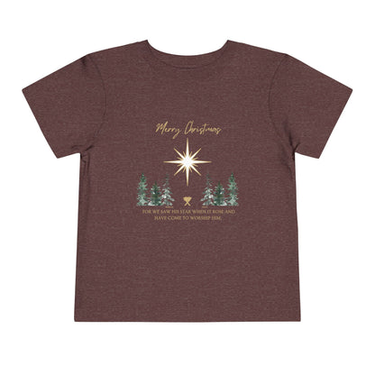 Merry Christmas Toddler Short Sleeve Tee