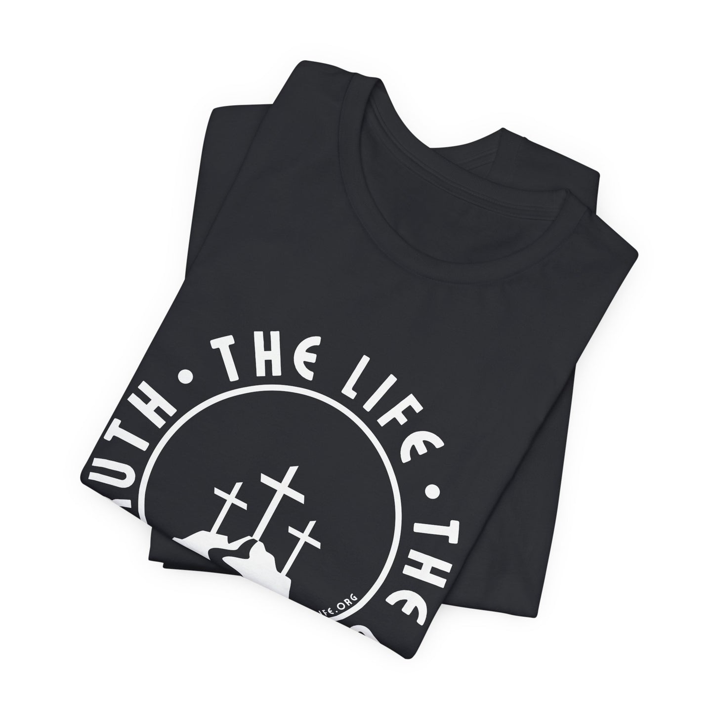 John 14:6 Single Color Short Sleeve Tee