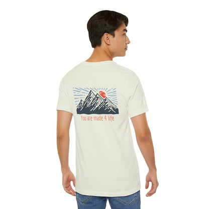 Mountain Made 4 Life Unisex Jersey Short Sleeve Tee