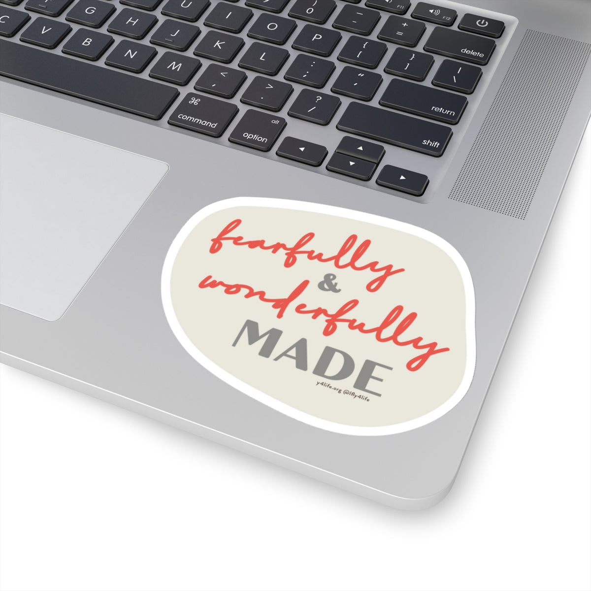 Fearfully & Wonderfully Made Neutral Kiss-Cut Sticker