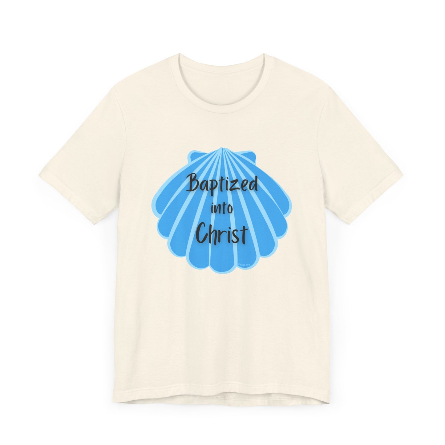 "Baptized into Christ" Unisex Jersey Short Sleeve Tee