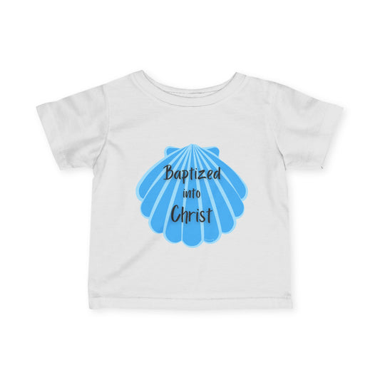 "Baptized into Christ" Infant Fine Jersey Tee