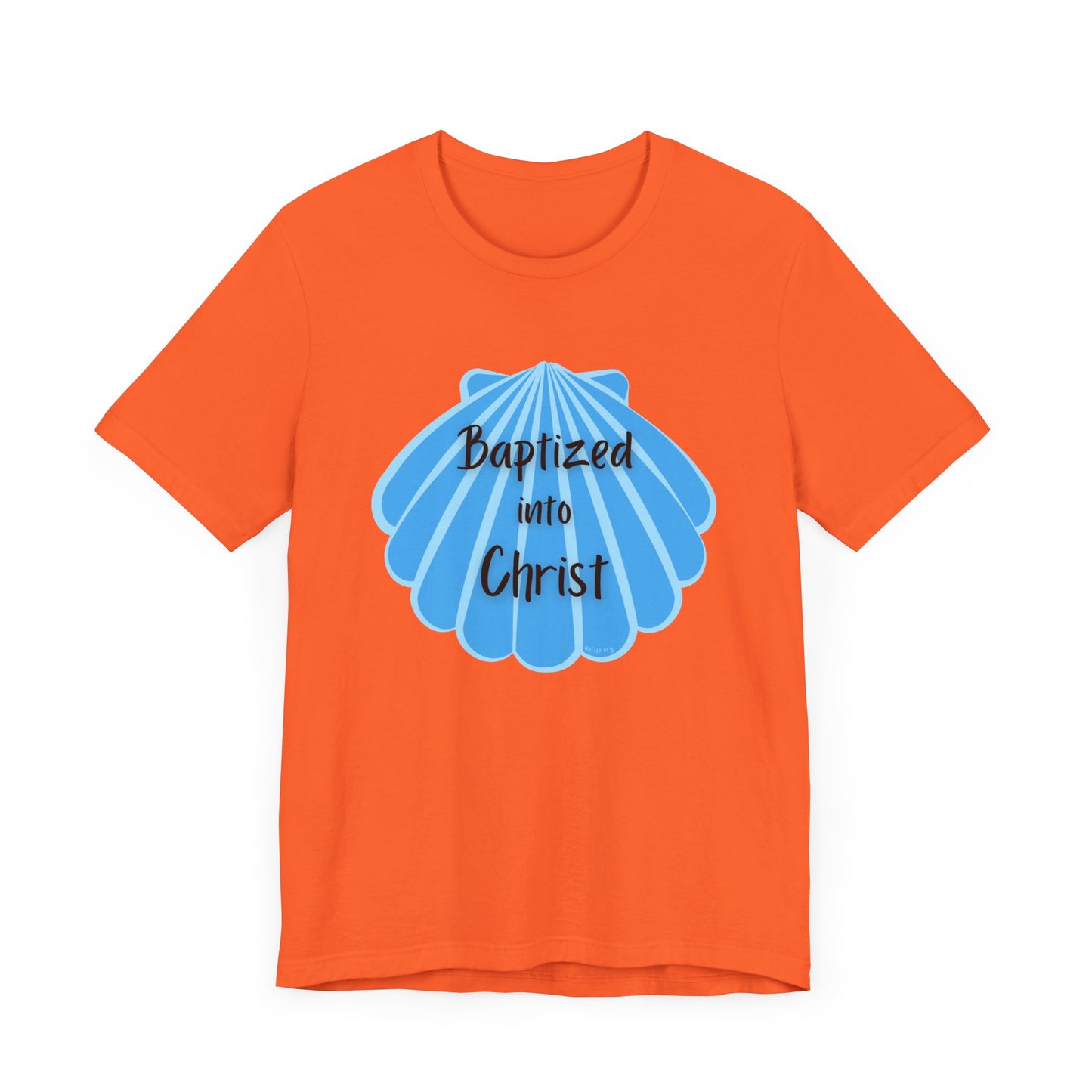 "Baptized into Christ" Unisex Jersey Short Sleeve Tee