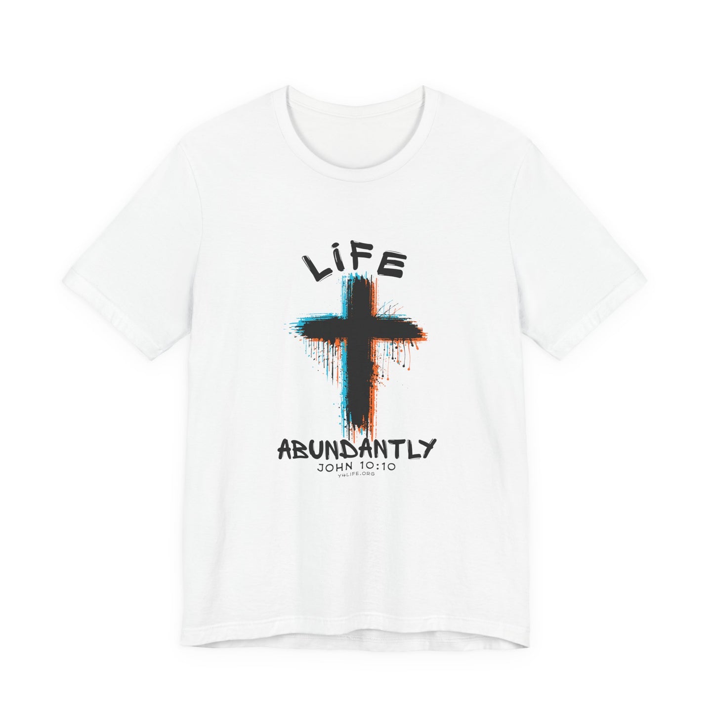 Life Abundantly Multicolor Short Sleeve Tee