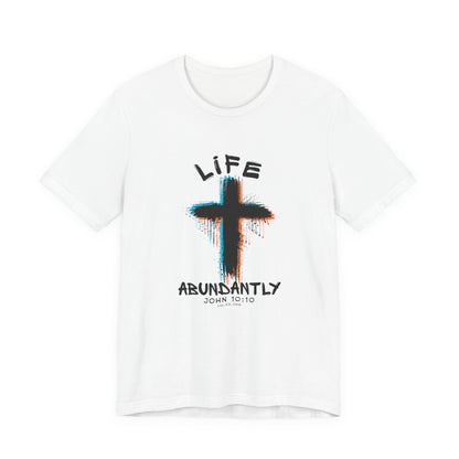 Life Abundantly Multicolor Short Sleeve Tee