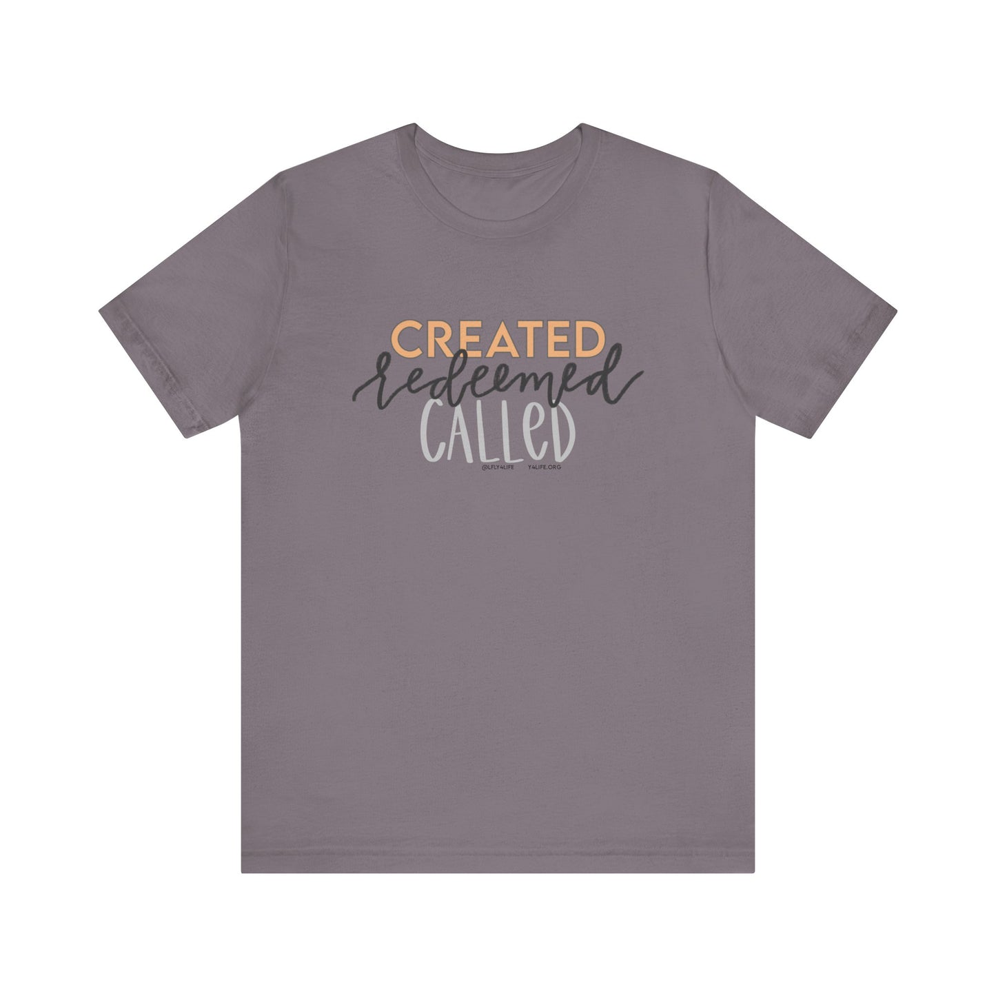 Created Redeemed Called Short Sleeve Tee