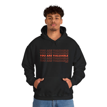 You Are Valuable Hooded Sweatshirt