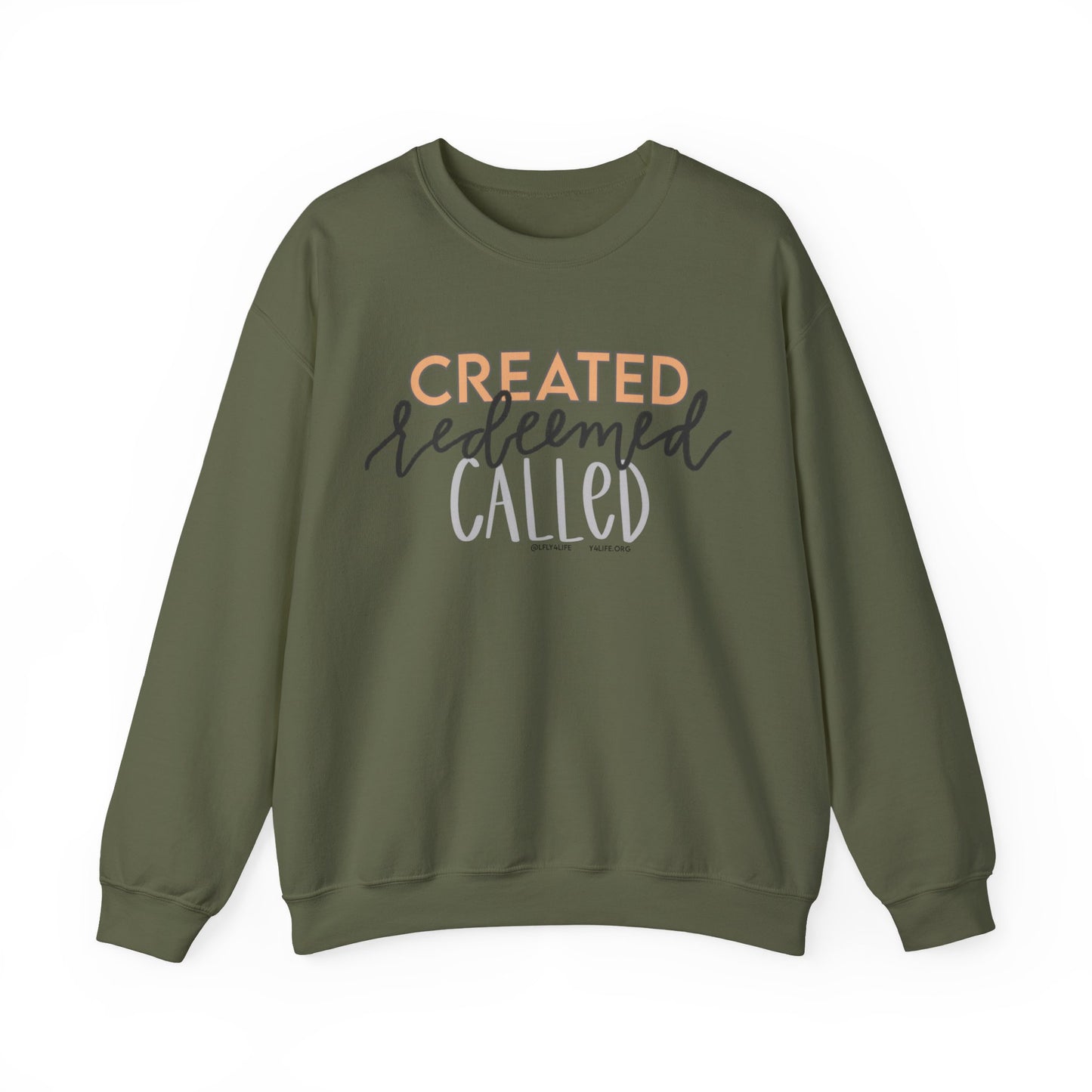 Created Redeemed Called Crewneck Sweatshirt