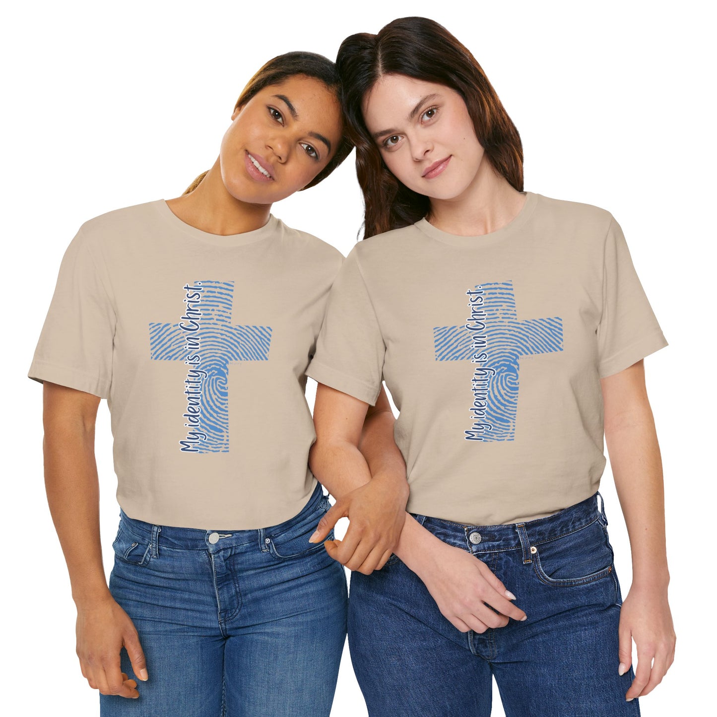 "My Identity is in Christ" Unisex Jersey Short Sleeve Tee