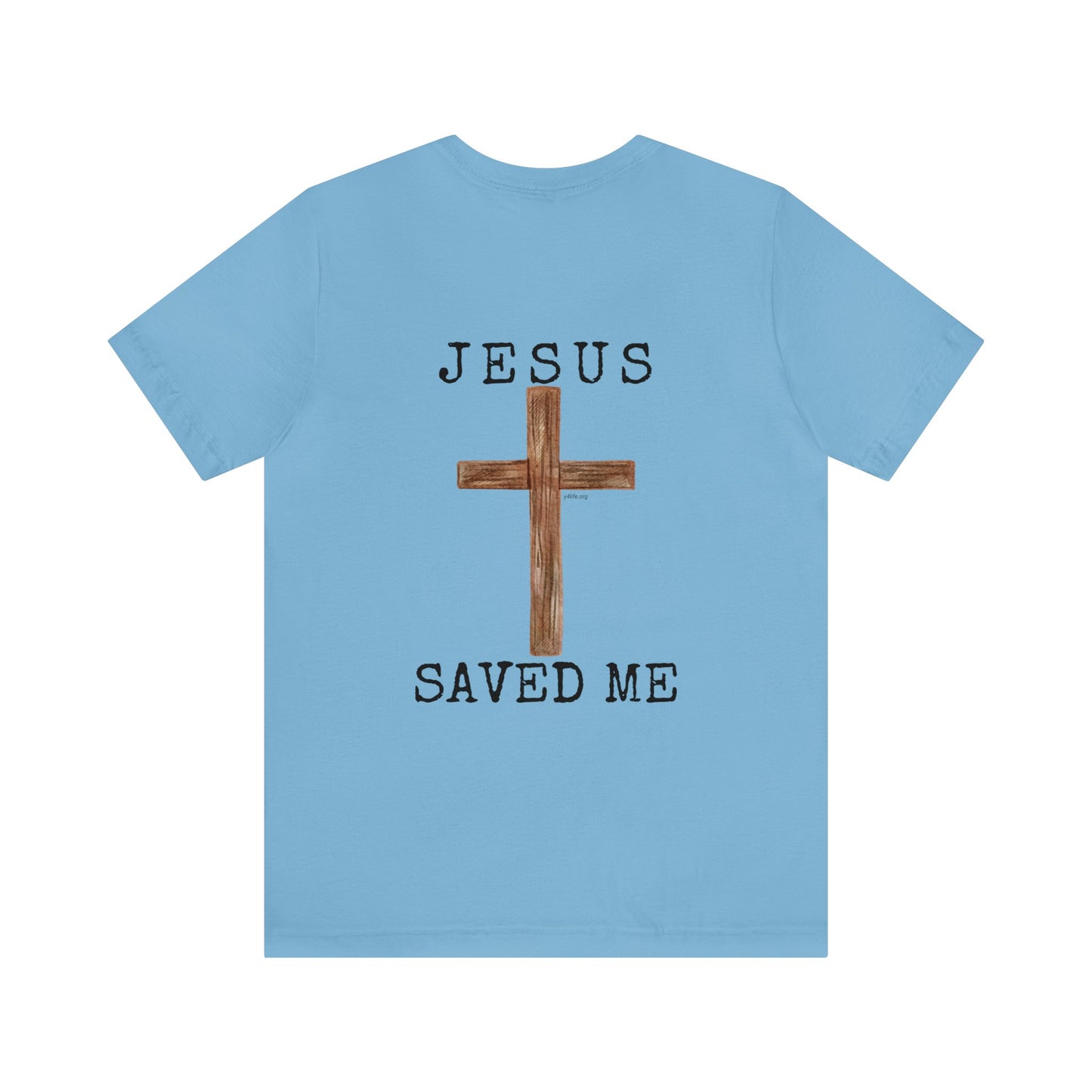 Jesus Saved Me Unisex Jersey Short Sleeve Tee