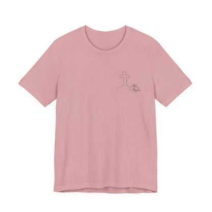 That They May Have Life Unisex Jersey Short Sleeve Tee