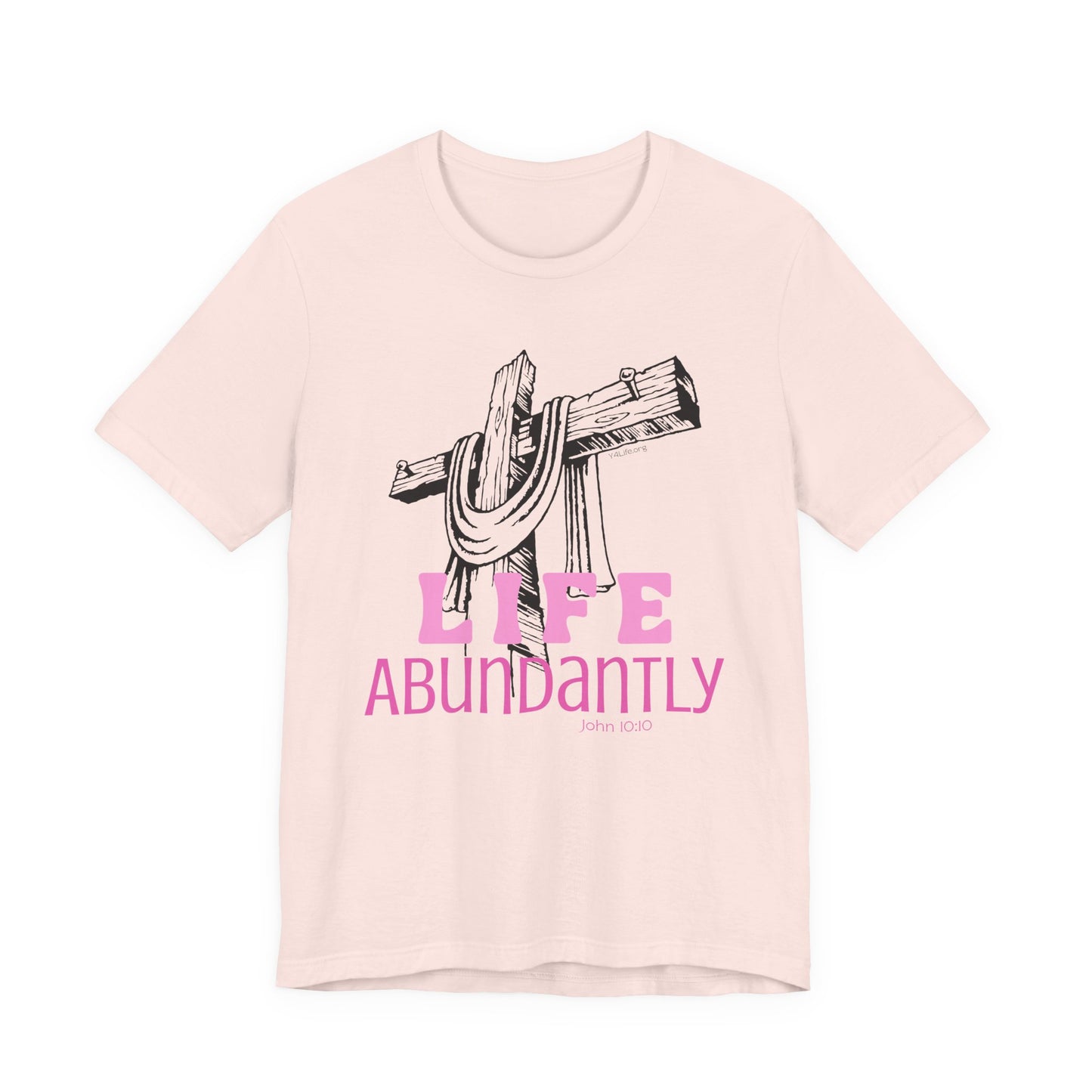 Life Abundantly Monochrome Short Sleeve Tee