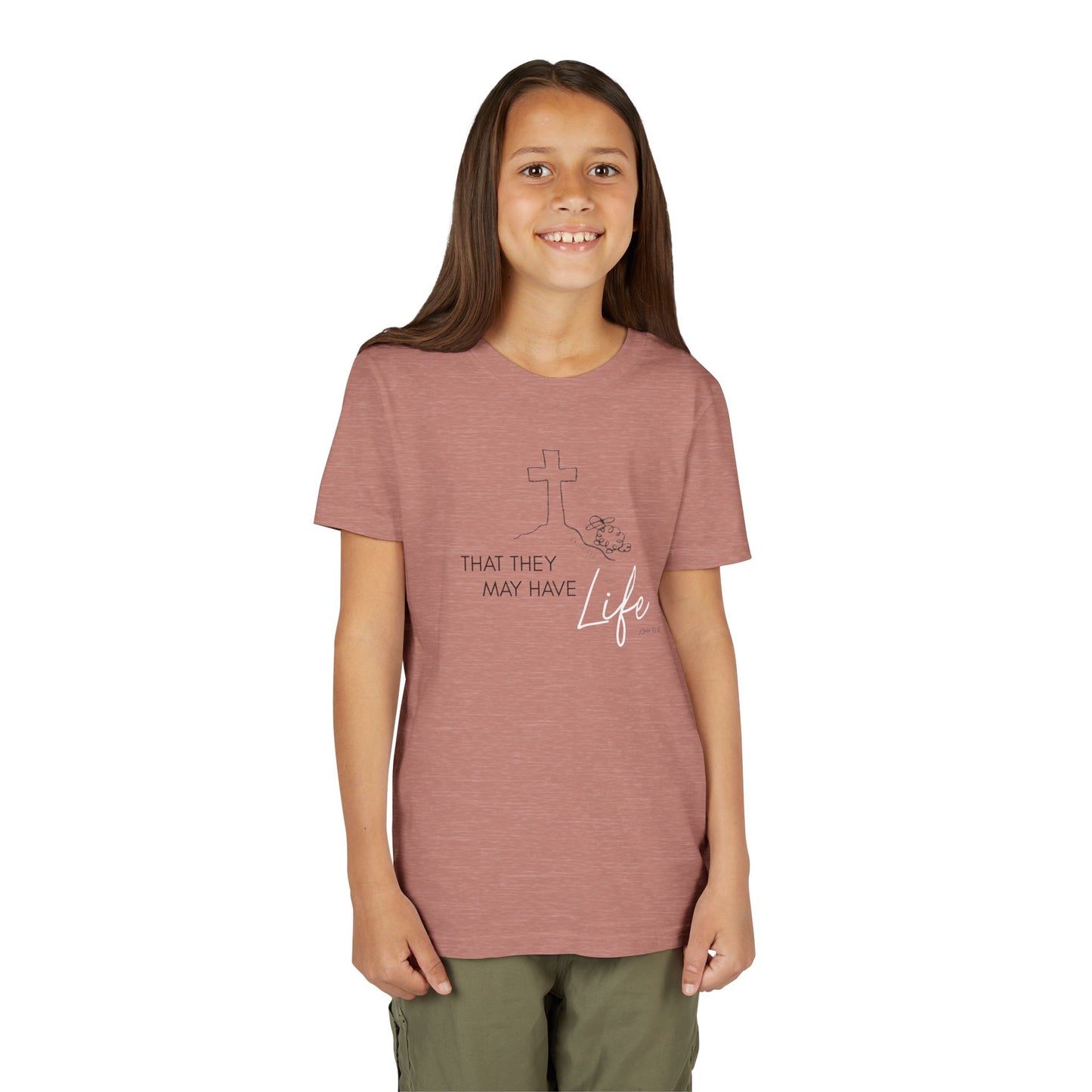 That They May Have Life Youth Short Sleeve Tee