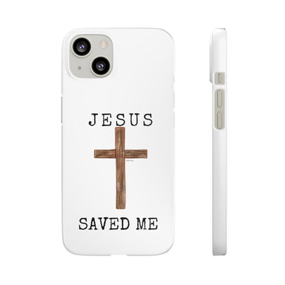 Jesus Saved Me Snap Cases
